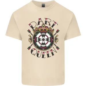 Dart Queen Tattoo Style Mens Light Cotton T-Shirt
