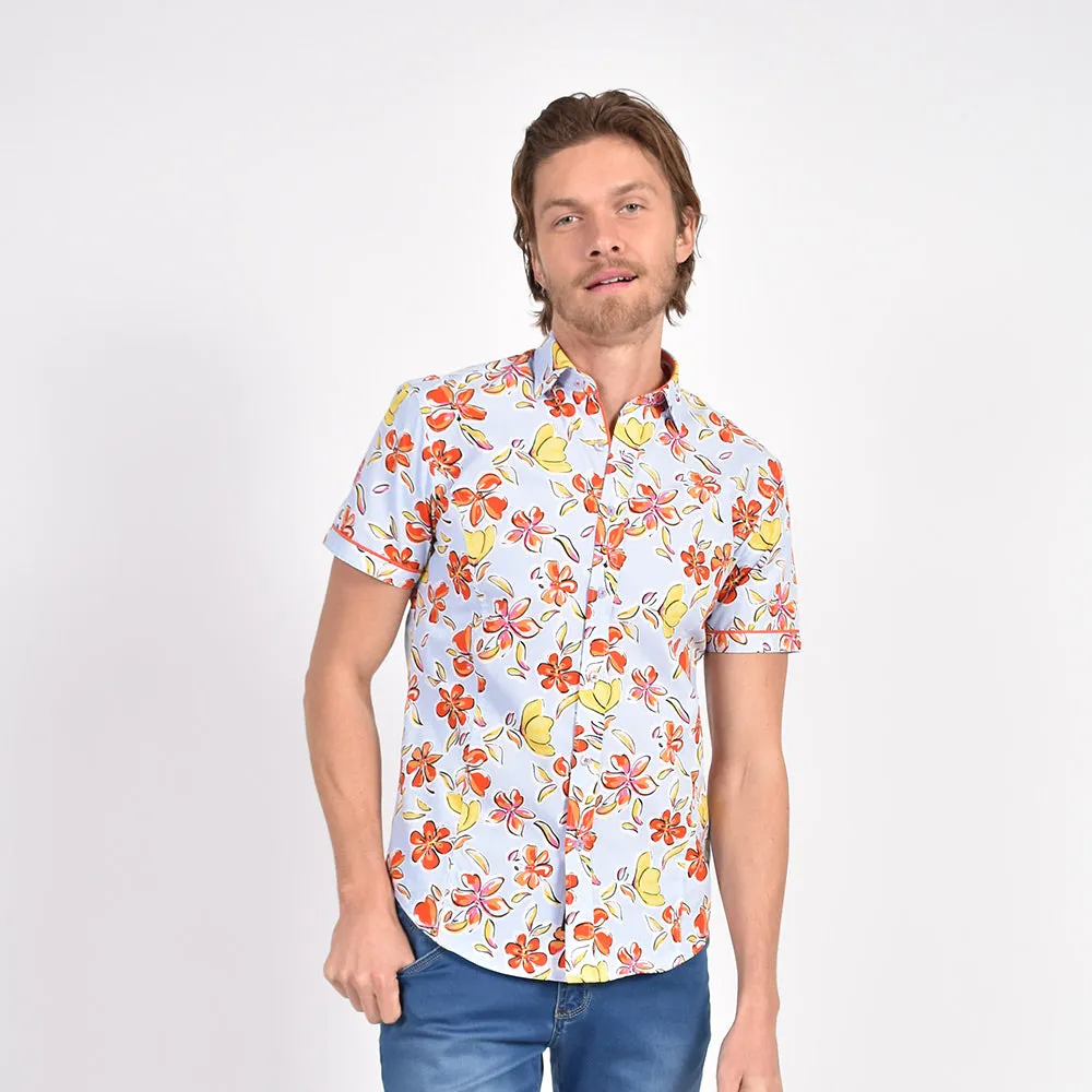 Daylily in the Sky Short Sleeve Shirt