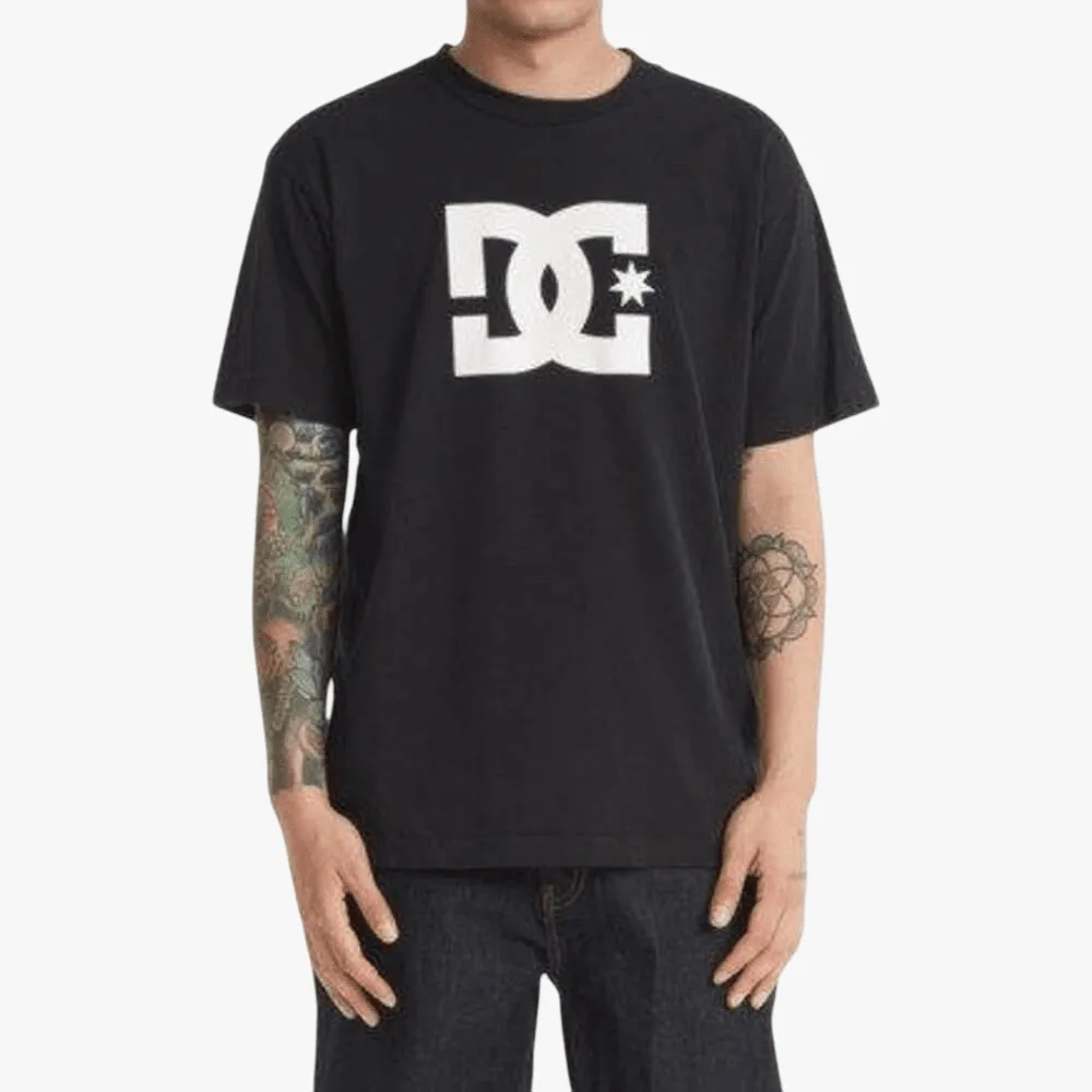 Dc Mens Dc Star Short Sleeve Tee Black