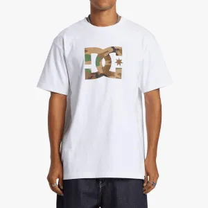 Dc Mens Star Fill Hss Short Sleeve Tee White