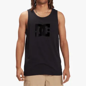 Dc Mens Star Tank Washed Black