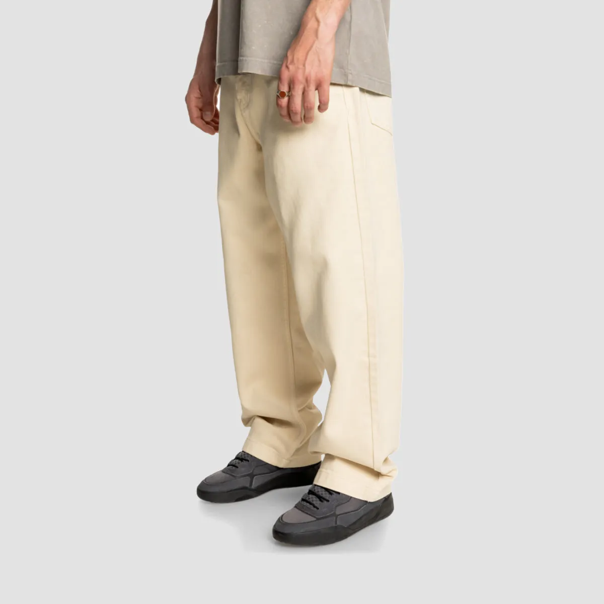 DC Worker Baggy Jeans Oatmeal Overdye