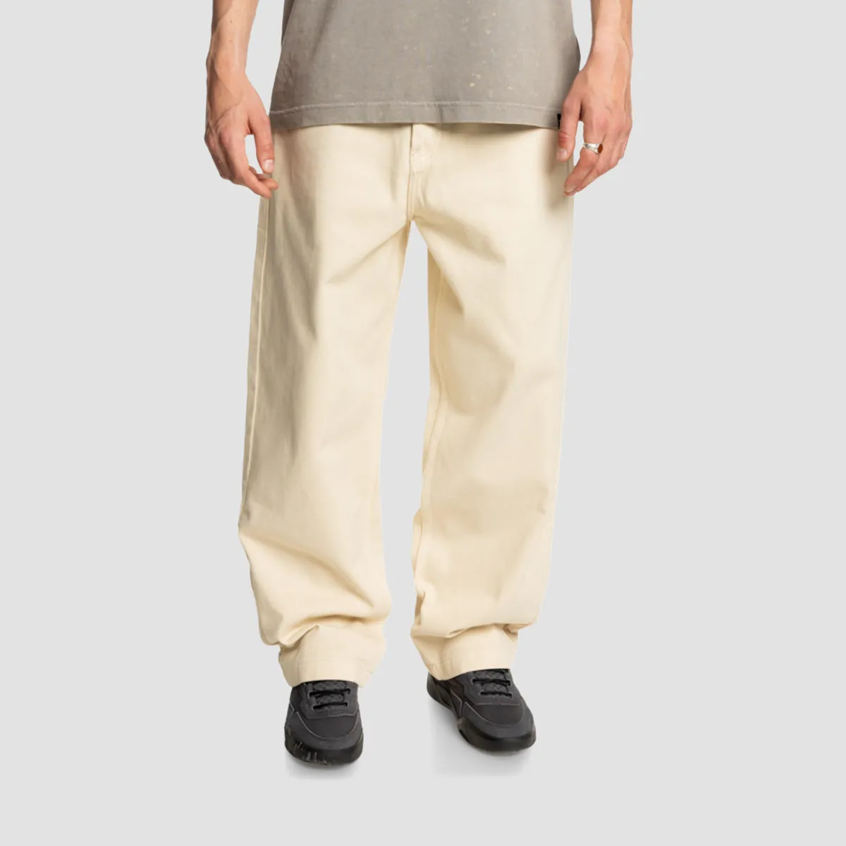 DC Worker Baggy Jeans Oatmeal Overdye