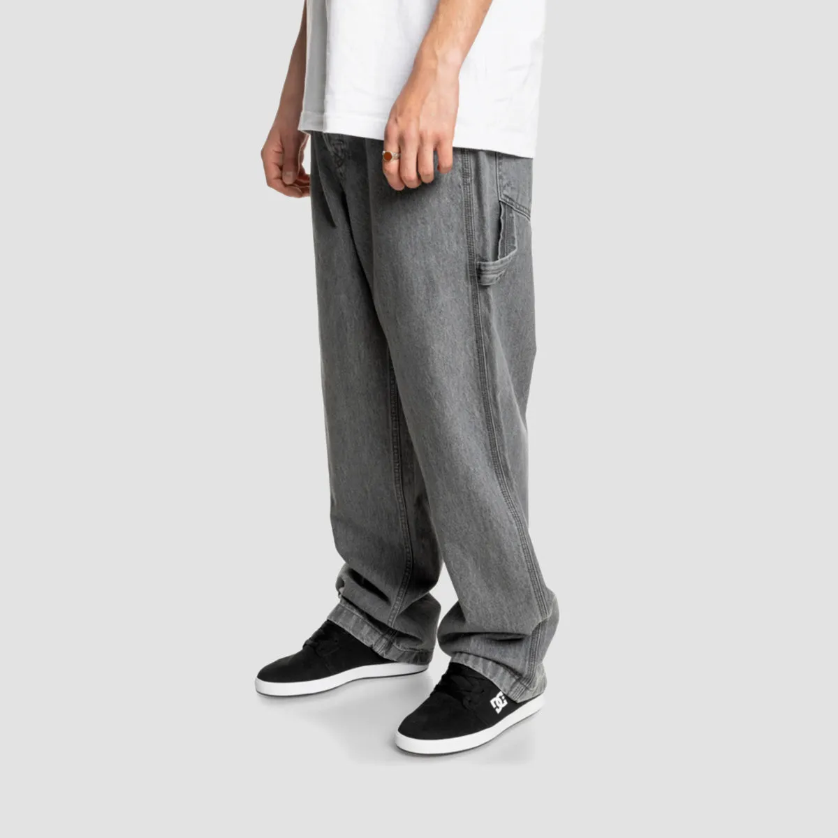 DC Worker Carpenter Baggy Fit Jeans Medium Grey