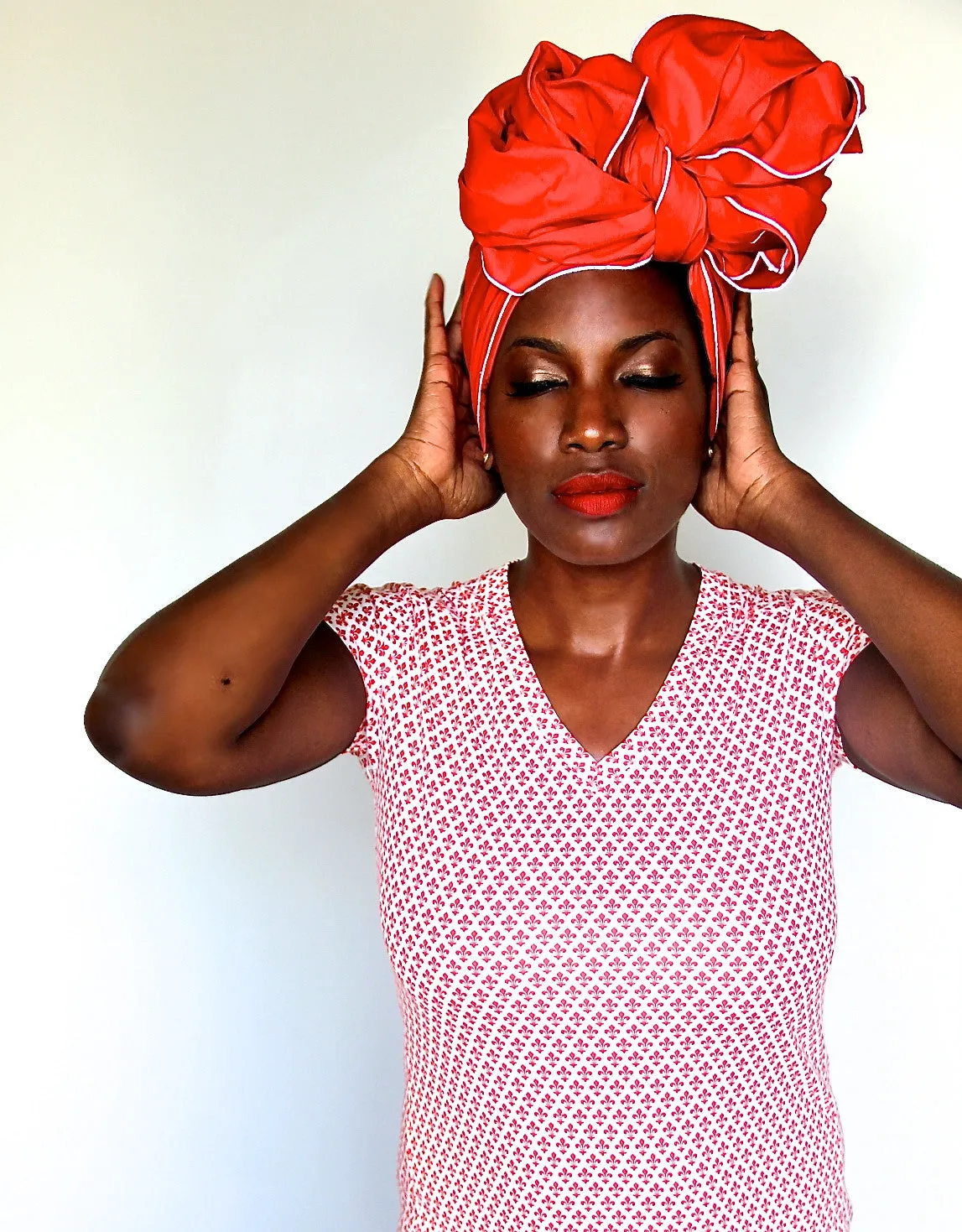 Delta Sigma Theta Head Wrap
