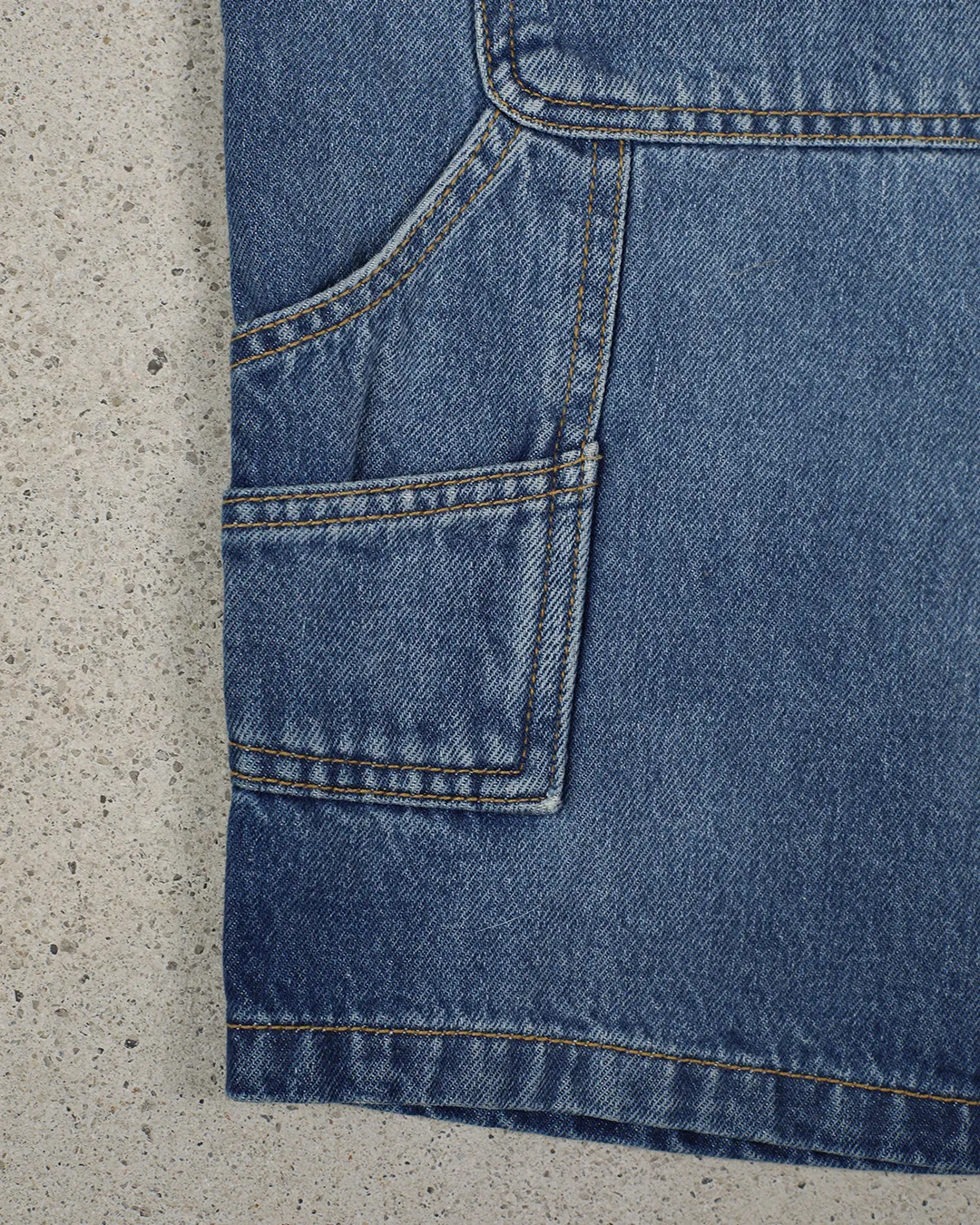 Denim Shorts - Washed Blue
