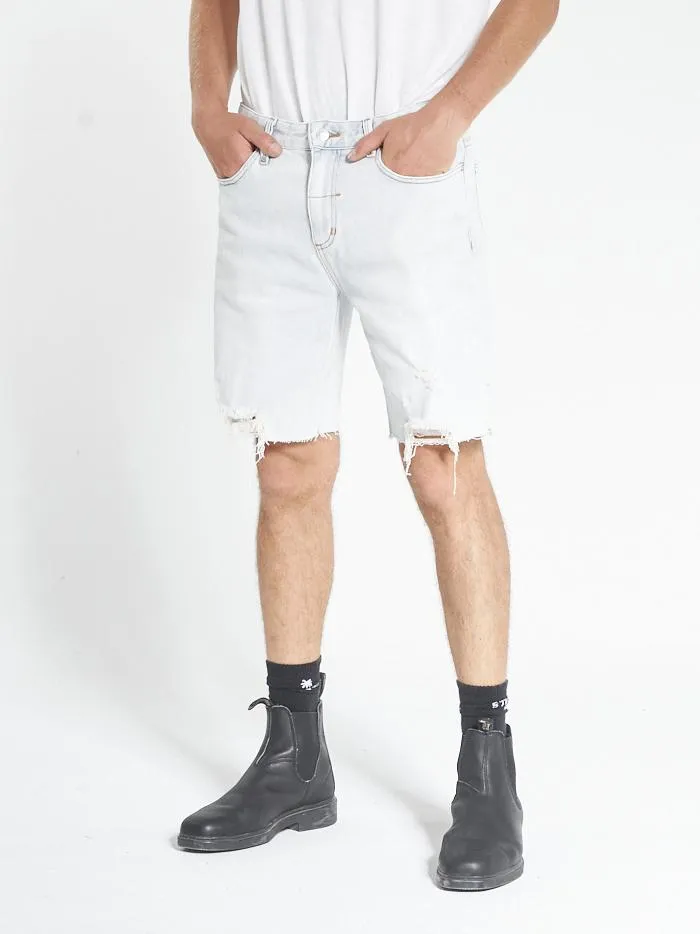 Destroyed Bones Denim Short