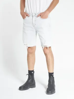 Destroyed Bones Denim Short