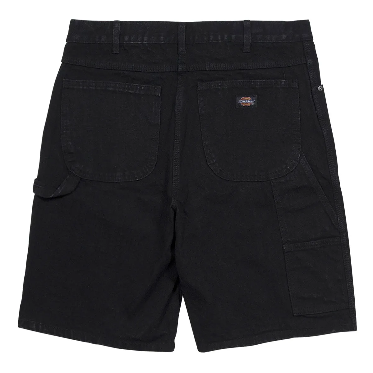 Dickies - 11" Relaxed Fit Carpenter Denim Shorts Rinsed Black