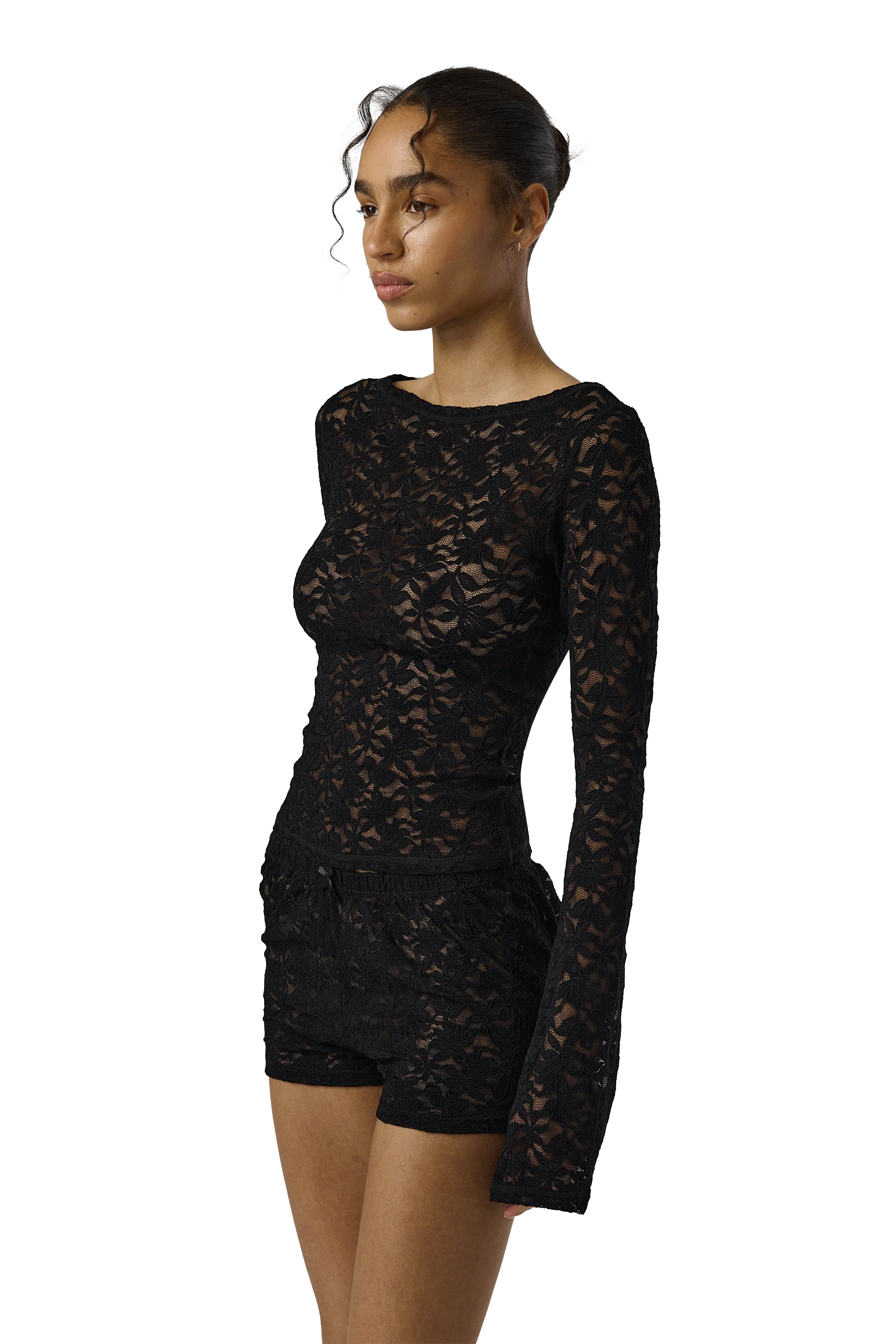 Dulcie Lace Mini Shorts