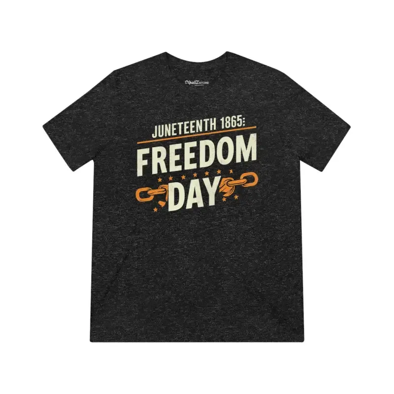 Express Bold Freedom with Juneteenth Triblend Tee