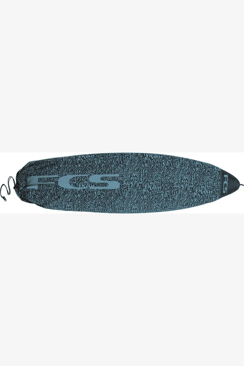 FCS STRETCH FUN BOARD SOCK 6-9FT - TRANQUIL BLUE