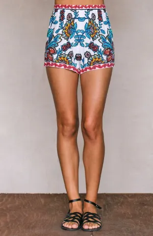 Floral Print Lounge Shorts