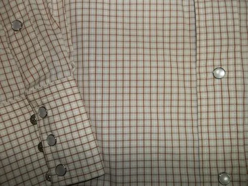 Flying R Red Checkered Western Shirt