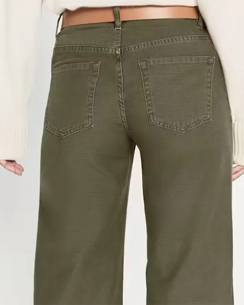FRAME | Le Baggy Palazzo Jeans | Washed Summer Sage