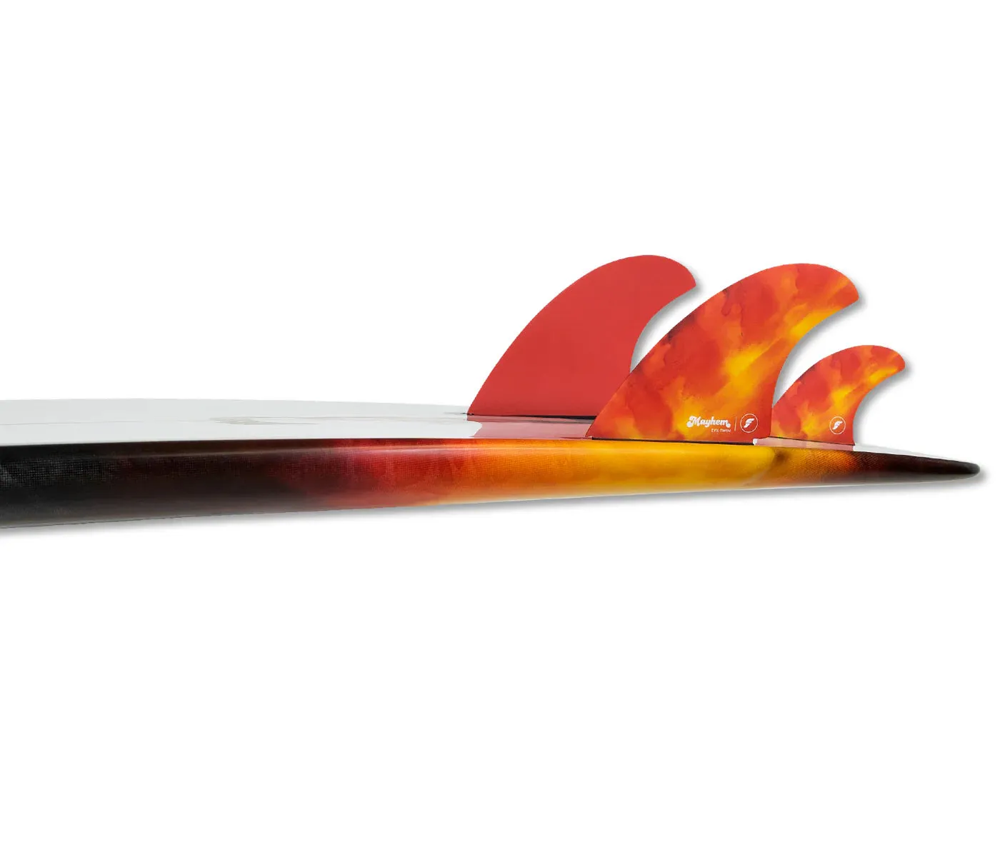 Futures Mayhem Med. Evil Twin   1 Red/Orange