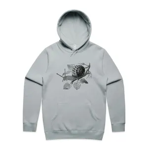 Garden Snail – Men's Hooded Sweatshirt