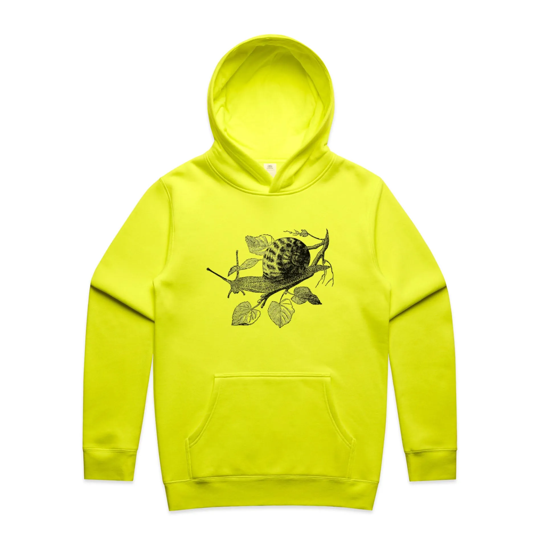 Garden Snail – Men's Hooded Sweatshirt