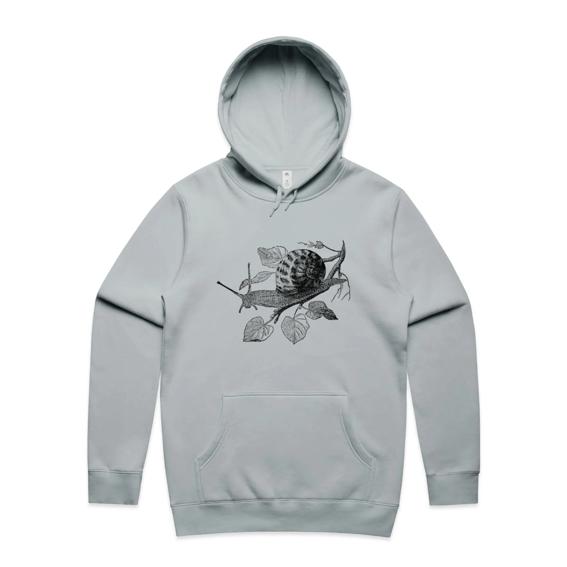 Garden Snail – Men's Hooded Sweatshirt