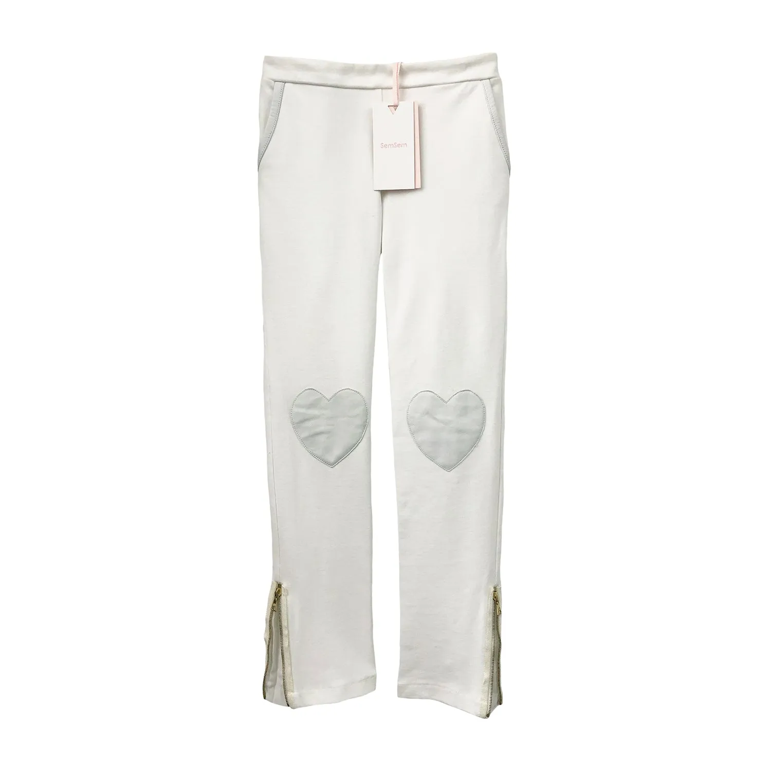Girls Samar Pants - White