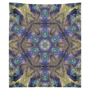 Golden Hex Tapestry