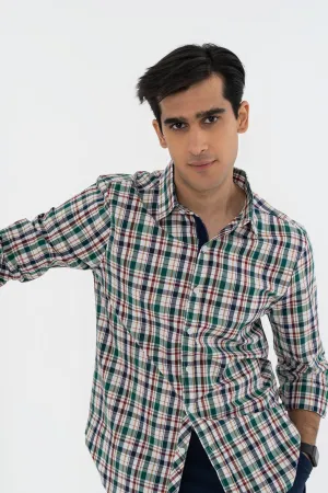 Green Checkered Shirt