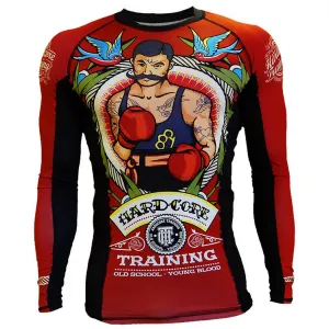 Hardcore Training Old Tattoo 2.0 Rash Guard Men's