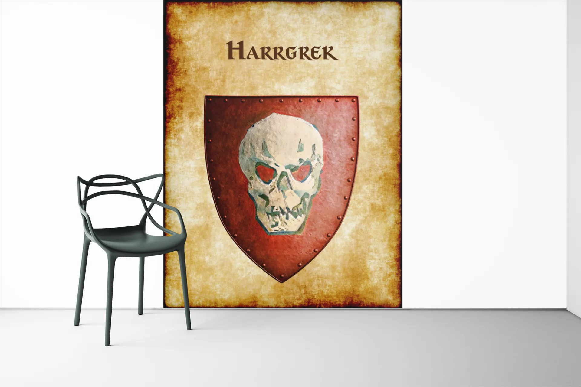 Harrgrek Heraldry of Greyhawk Anna Meyer Cartography Canvas Art Print