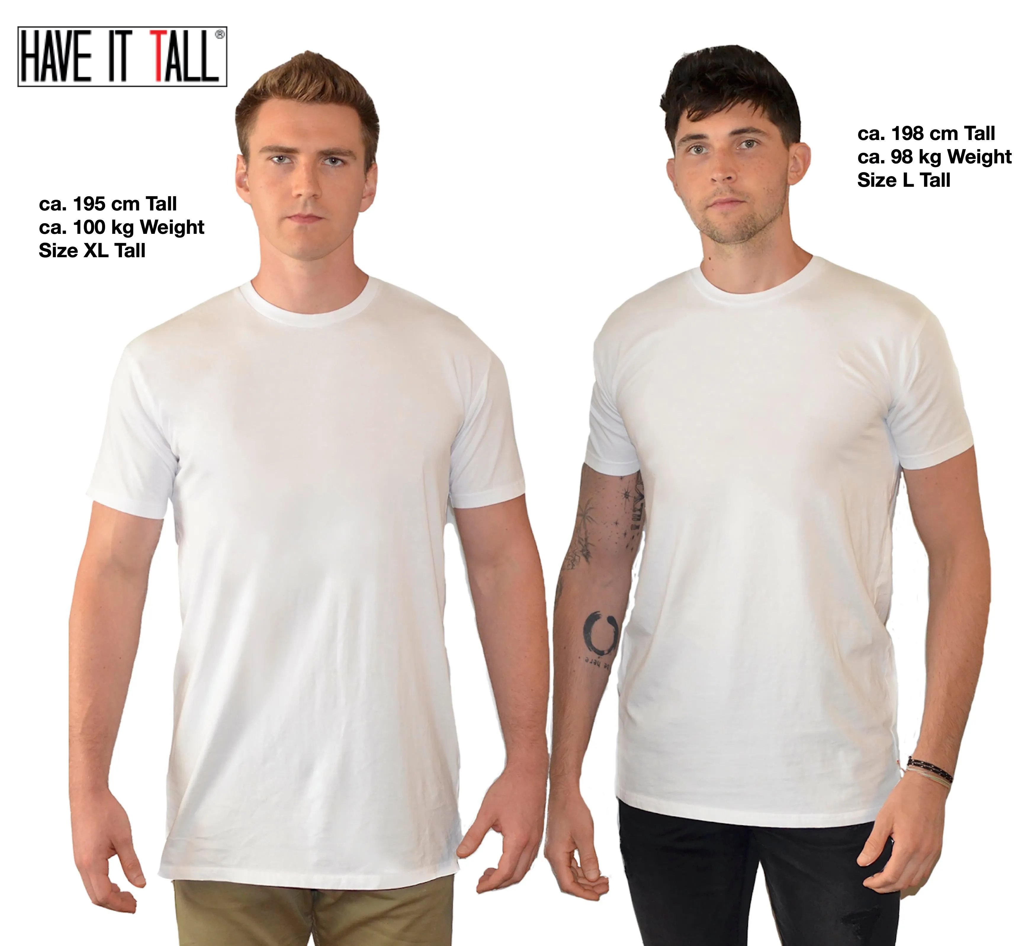 Have It Tall - Tattoo Dragon Graphic Ring Spun Cotton Tall T-Shirt