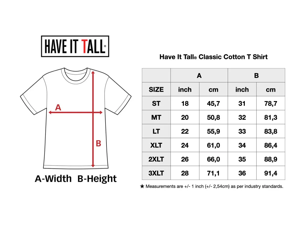 Have It Tall - Tattoo Dragon Graphic Ring Spun Cotton Tall T-Shirt