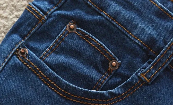 High Waist Denim Shorts