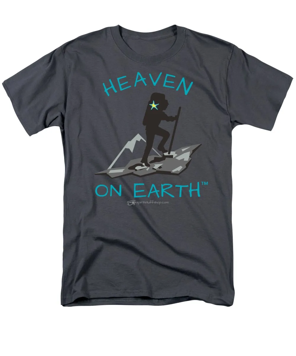 Hiker Heaven On Earth - Men's T-Shirt  (Regular Fit)