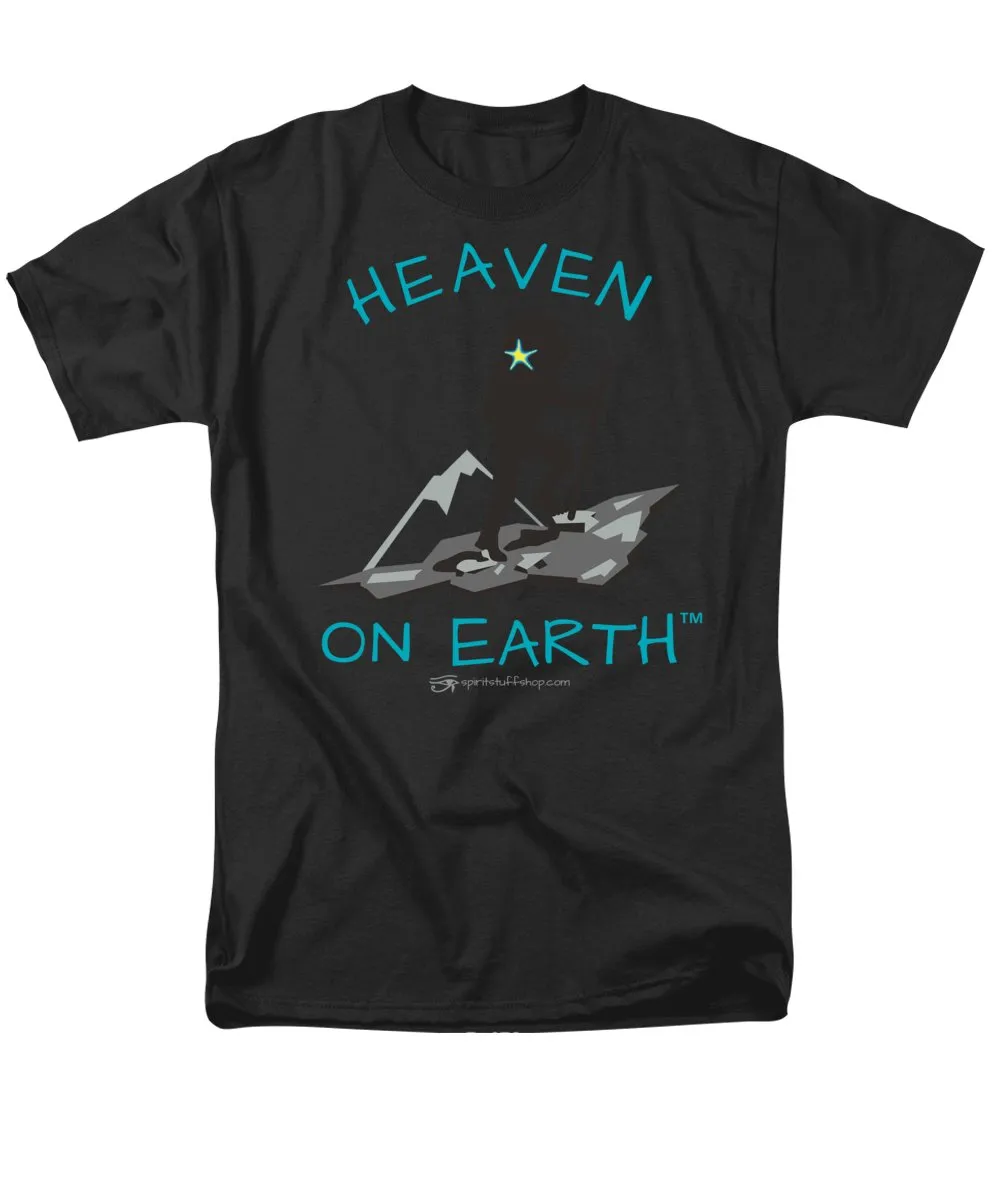 Hiker Heaven On Earth - Men's T-Shirt  (Regular Fit)