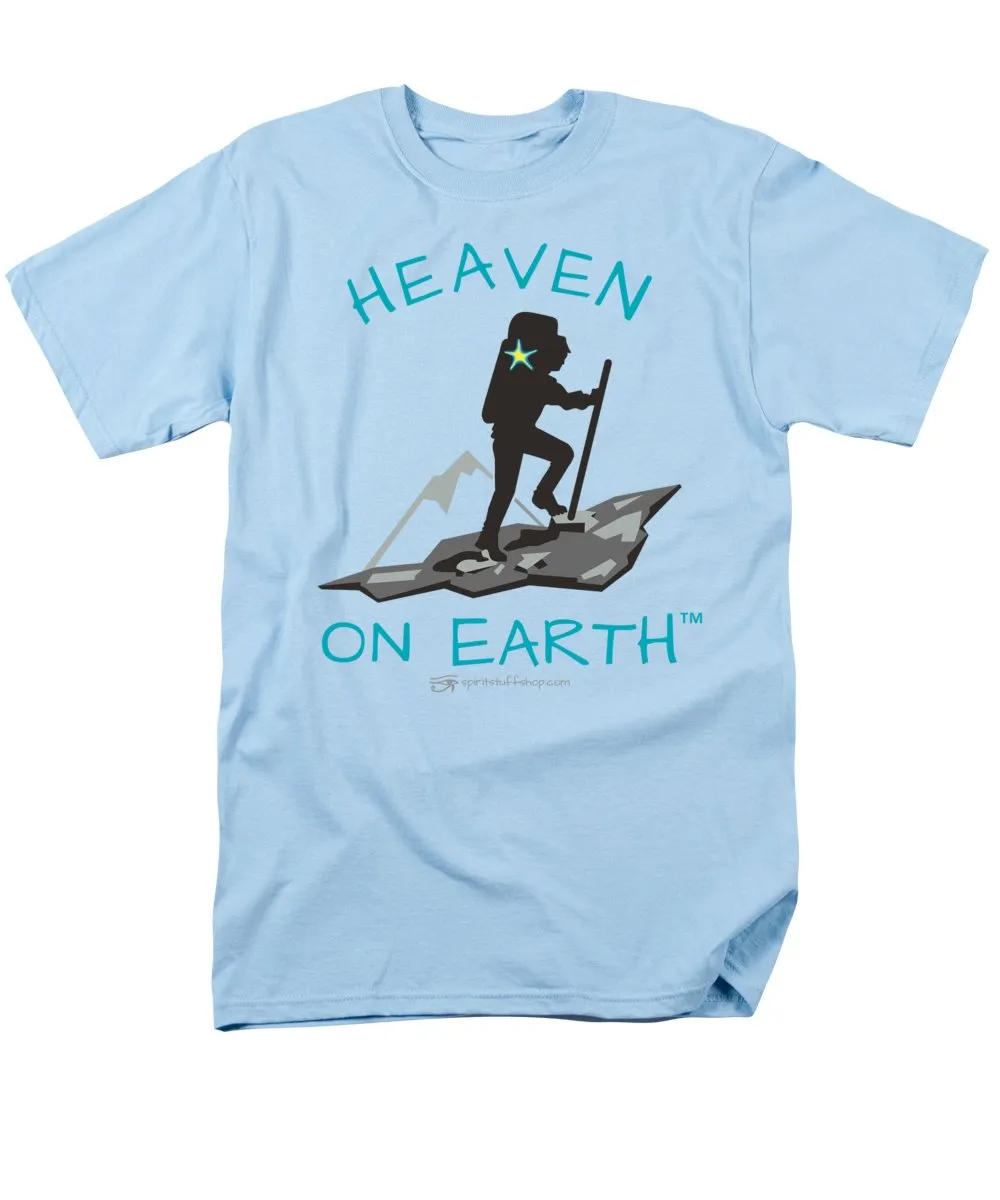 Hiker Heaven On Earth - Men's T-Shirt  (Regular Fit)