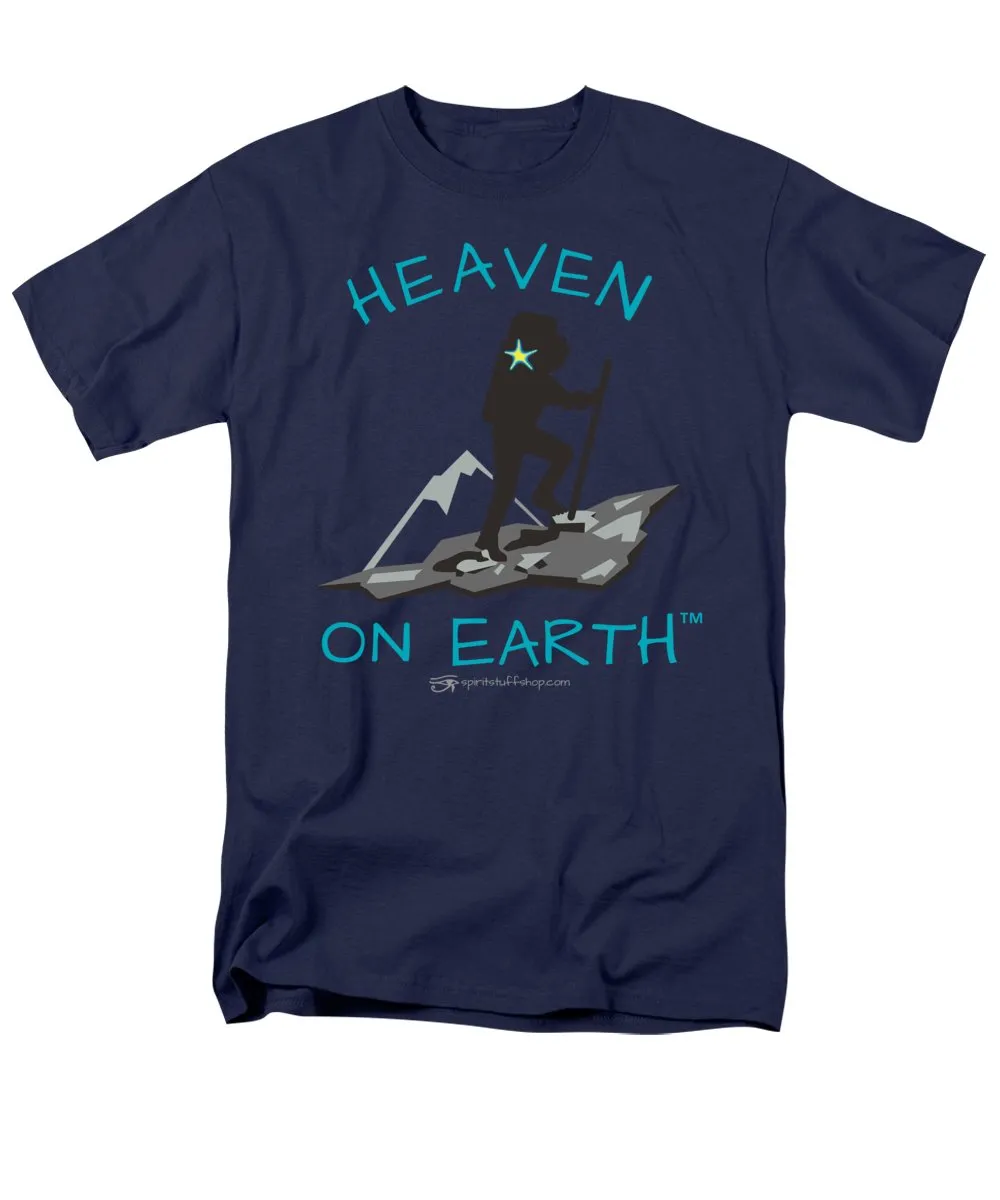 Hiker Heaven On Earth - Men's T-Shirt  (Regular Fit)