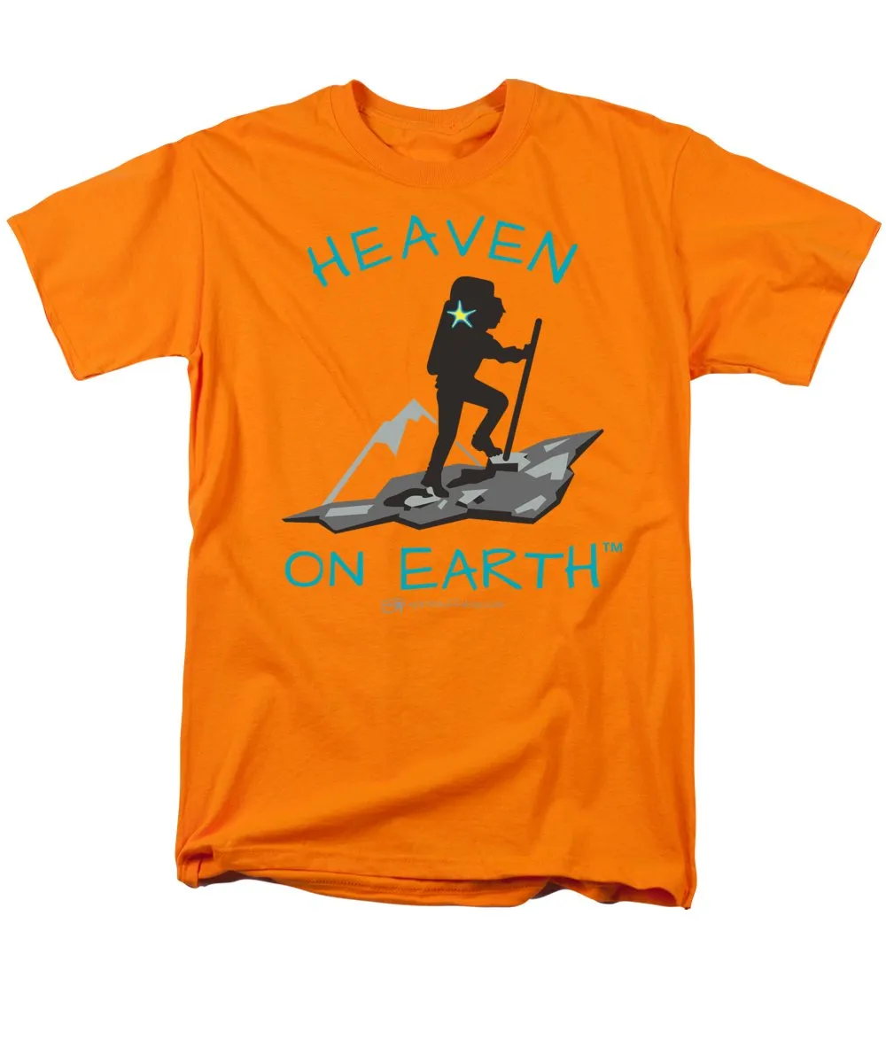 Hiker Heaven On Earth - Men's T-Shirt  (Regular Fit)