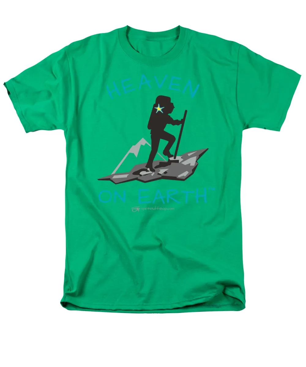Hiker Heaven On Earth - Men's T-Shirt  (Regular Fit)