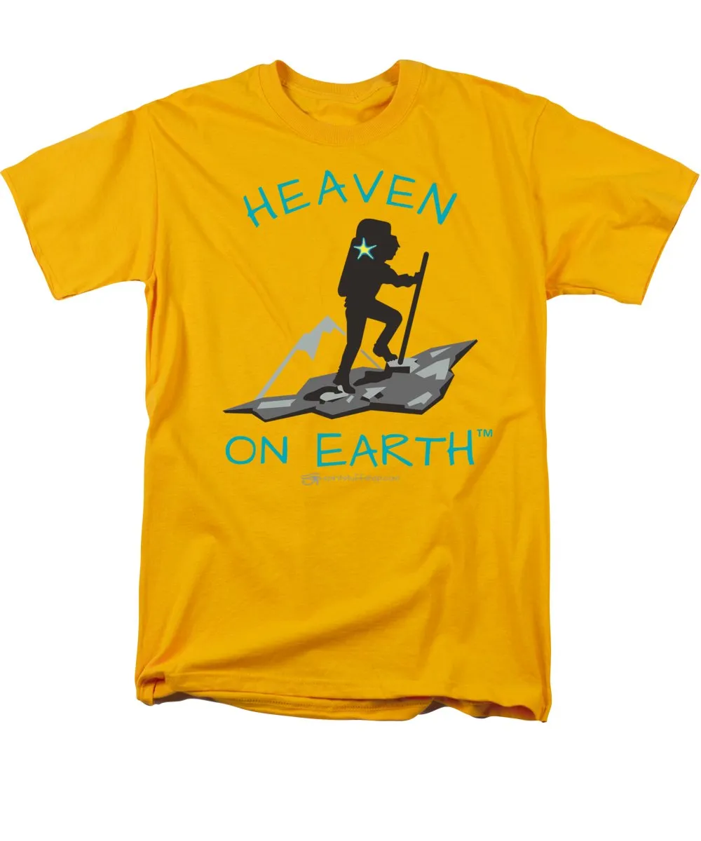 Hiker Heaven On Earth - Men's T-Shirt  (Regular Fit)