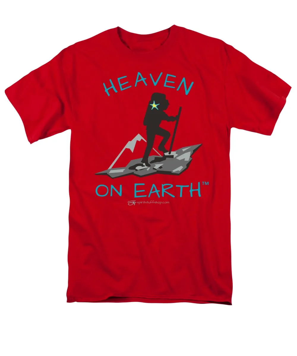 Hiker Heaven On Earth - Men's T-Shirt  (Regular Fit)