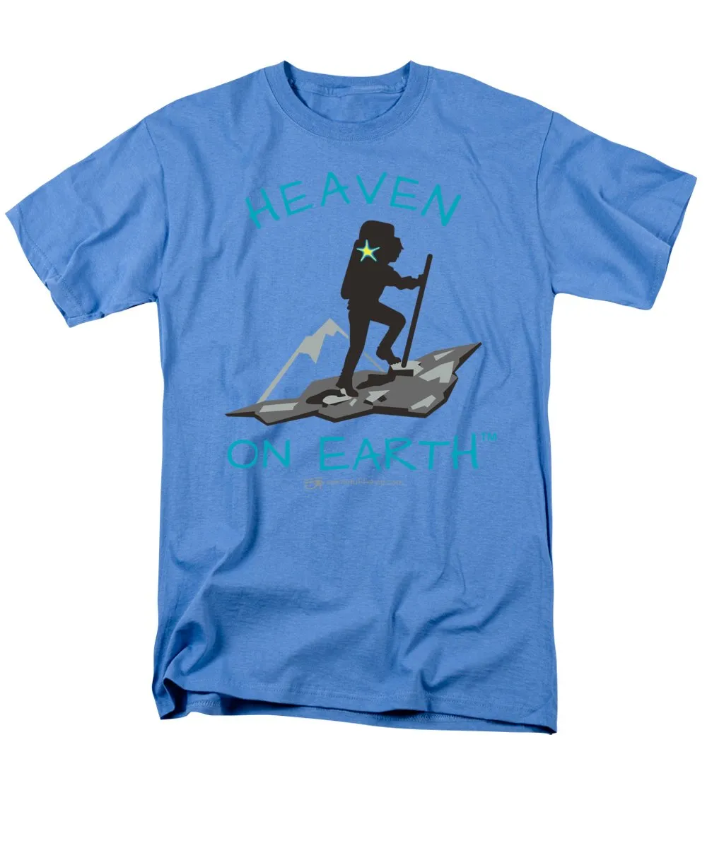 Hiker Heaven On Earth - Men's T-Shirt  (Regular Fit)