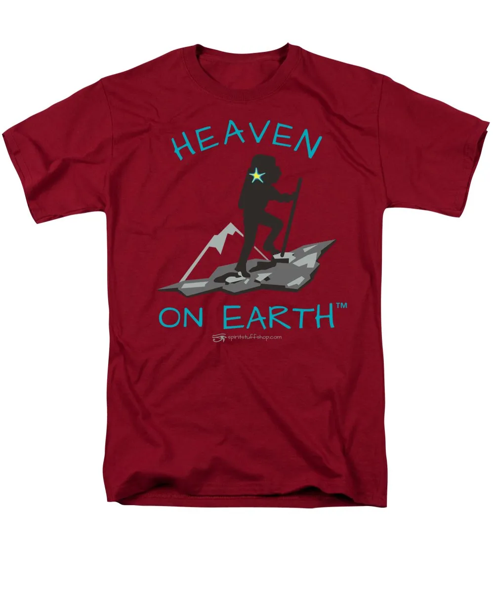 Hiker Heaven On Earth - Men's T-Shirt  (Regular Fit)