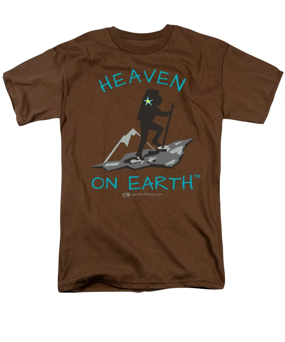 Hiker Heaven On Earth - Men's T-Shirt  (Regular Fit)