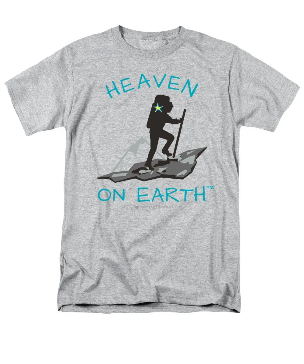 Hiker Heaven On Earth - Men's T-Shirt  (Regular Fit)