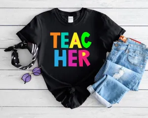 Holly McLanhan Custom- Teacher Colorful