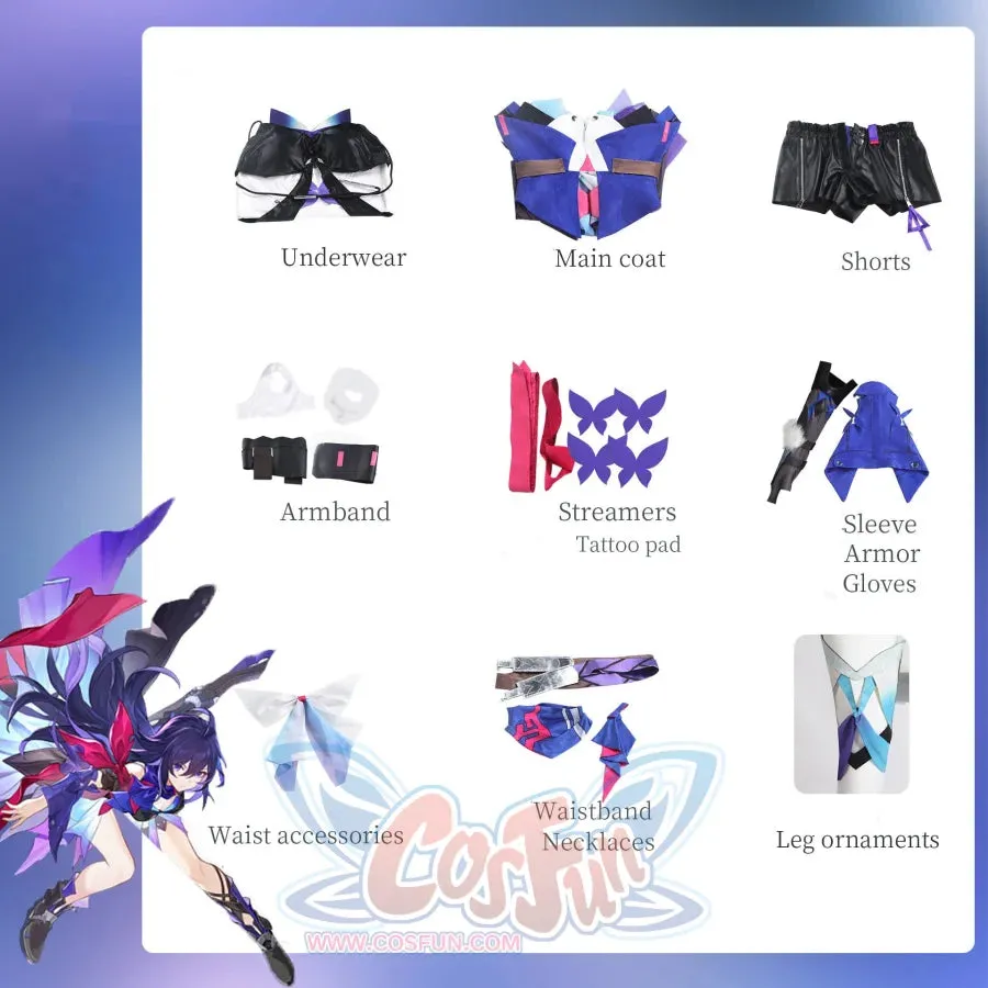 Honkai: Star Rail Seele Cosplay Costume C08243E  B