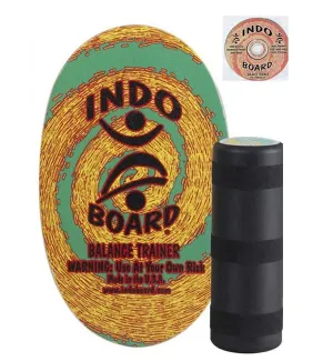 Indo Board Original Rasta Swirl (includes medium roller & DVD)