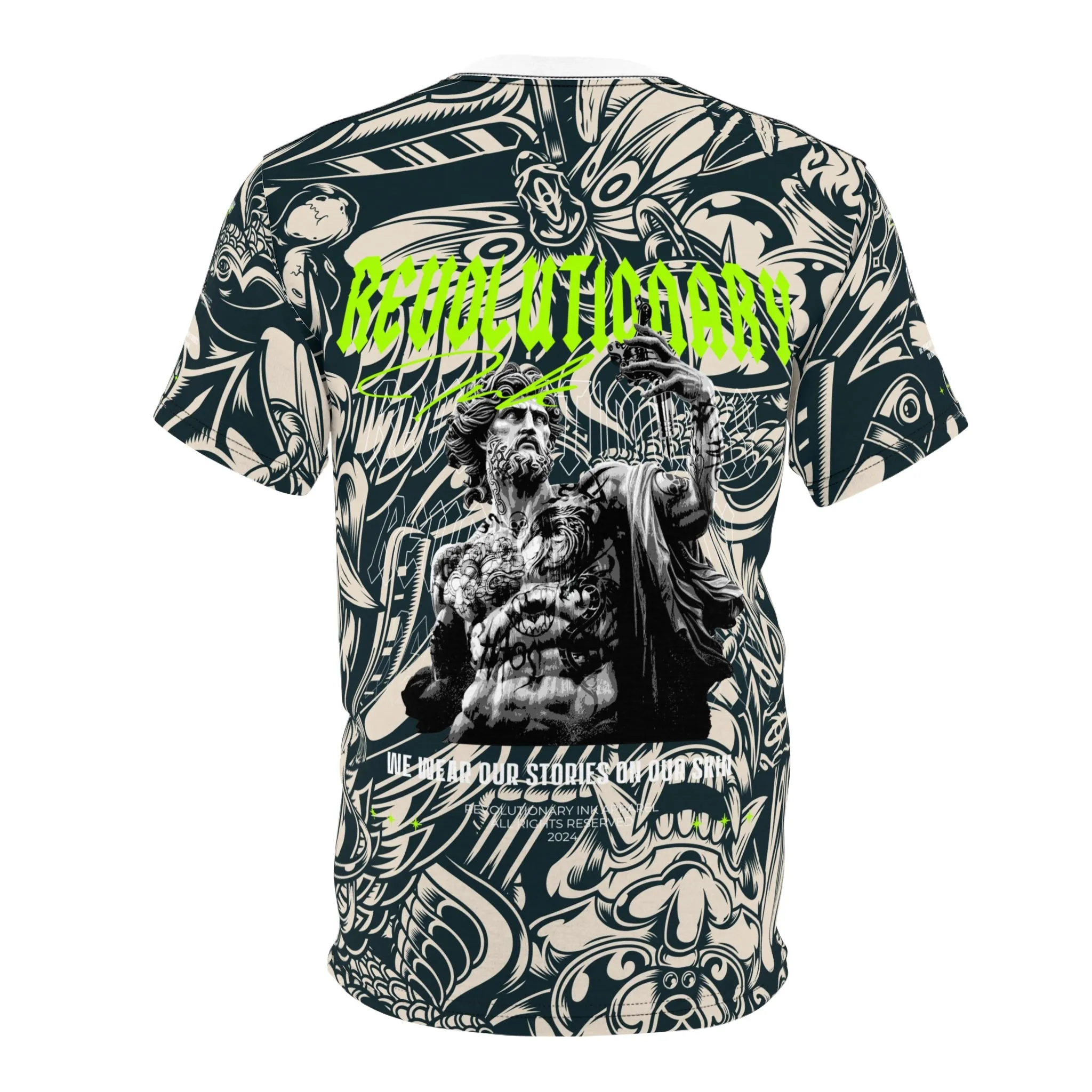 Inked Rebellion: Unisex Cut & Sew Tee