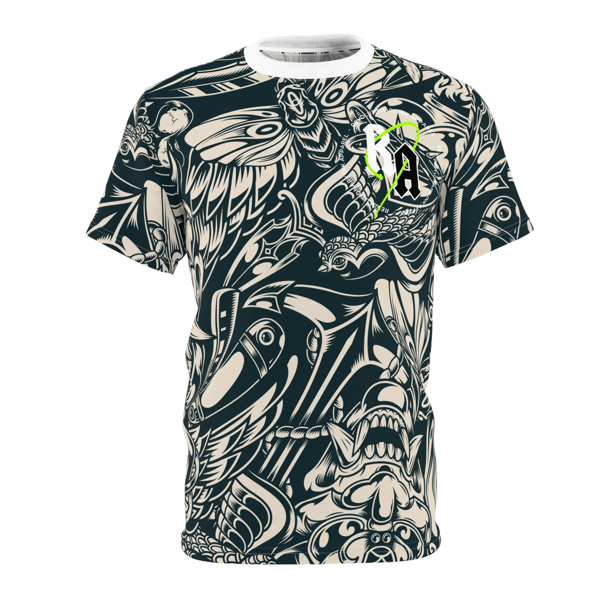 Inked Rebellion: Unisex Cut & Sew Tee