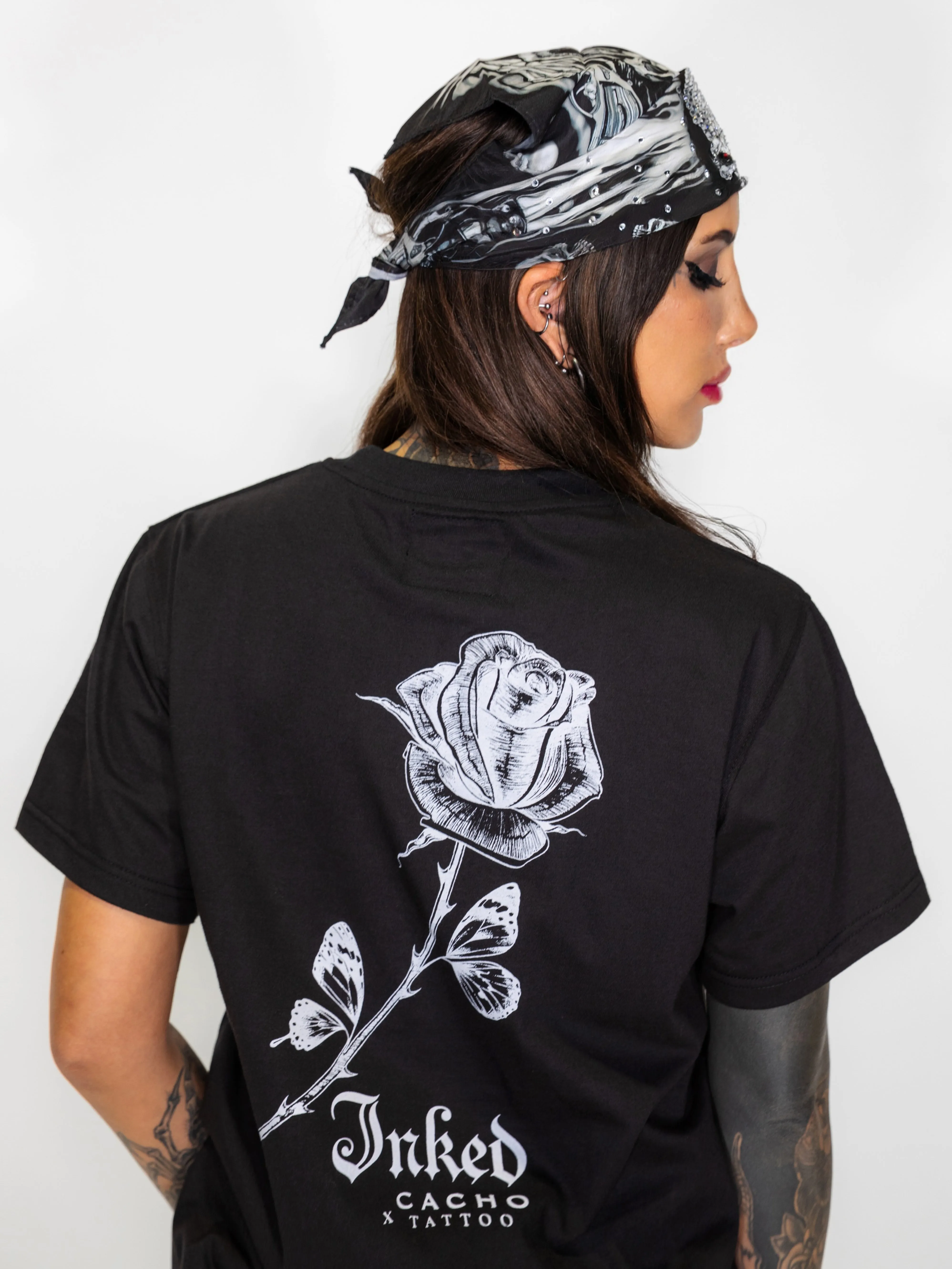 Inked X Cacho “Eternal Bloom” Tee