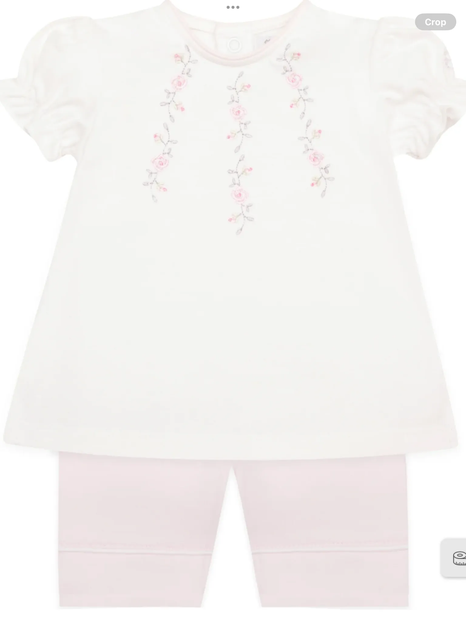 Jewell Pink Girls Top and Shorts Summer Set 012562